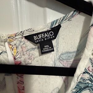 Buffalo David Bitton Pastel Patterned Top